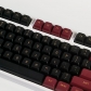 Red Black 104+45 CSA Profile PBT Doubleshot Keycap Set Cherry MX Mechanical Gaming Keyboard